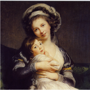 600px-Vigée-Lebrun,_Marie_Louise_Elisabeth_-_Self-Portrait_in_a_Turban_with_Her_Child_-_1786